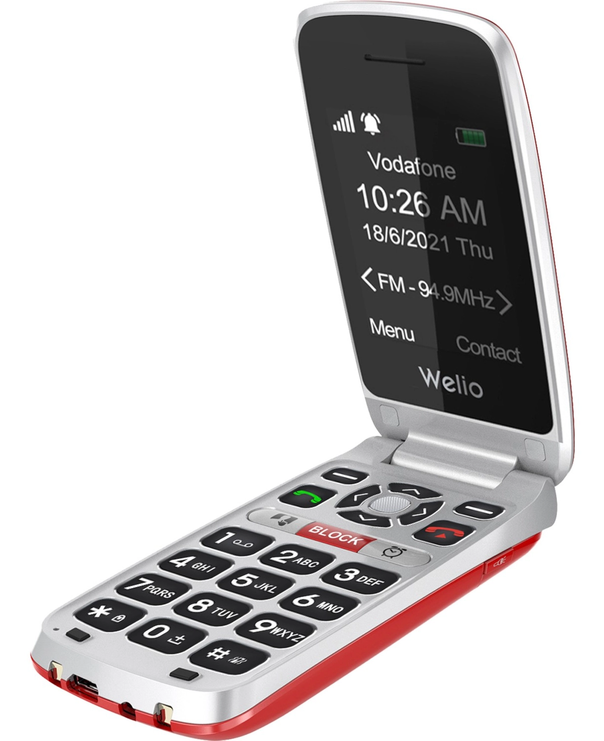 Welio Wkey T300 Tuşlu Telefon - Görsel 3