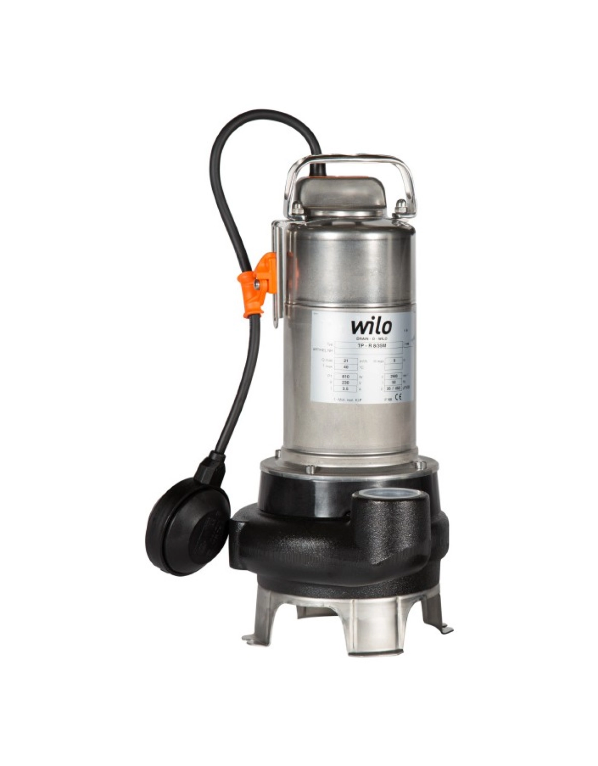 Wilo Tp-R 10 Kirli Su Ve Foseptik Için Monofaze Dalgıç Pompa ürün görseli