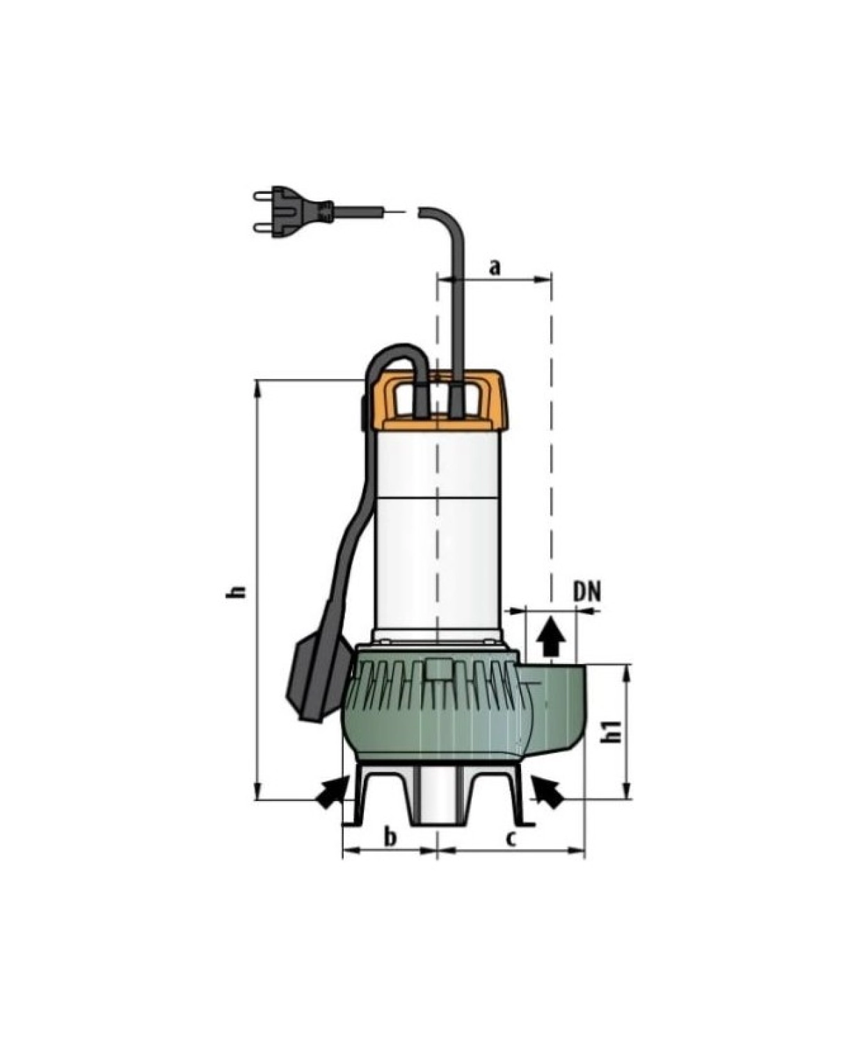 Wilo Tp-R 10 Kirli Su Ve Foseptik Için Monofaze Dalgıç Pompa - Görsel 2