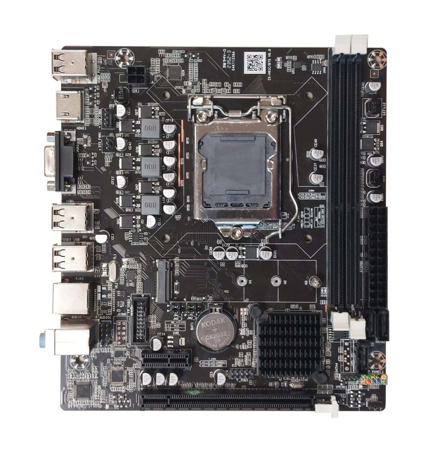 Xaser Intel H61 Lga1155 Ddr3 1600 Mhz Vga Hdmi 2.3 Gen M.2 Nvme Bulk Anakart ürün görseli
