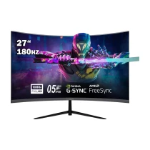 Xaser Xr-270Cf 27" 180Hz 0.5Ms Va Panel Full Hd Freesync, G-Sync Destekli Rgb 1500R Curved Gaming Monitör
