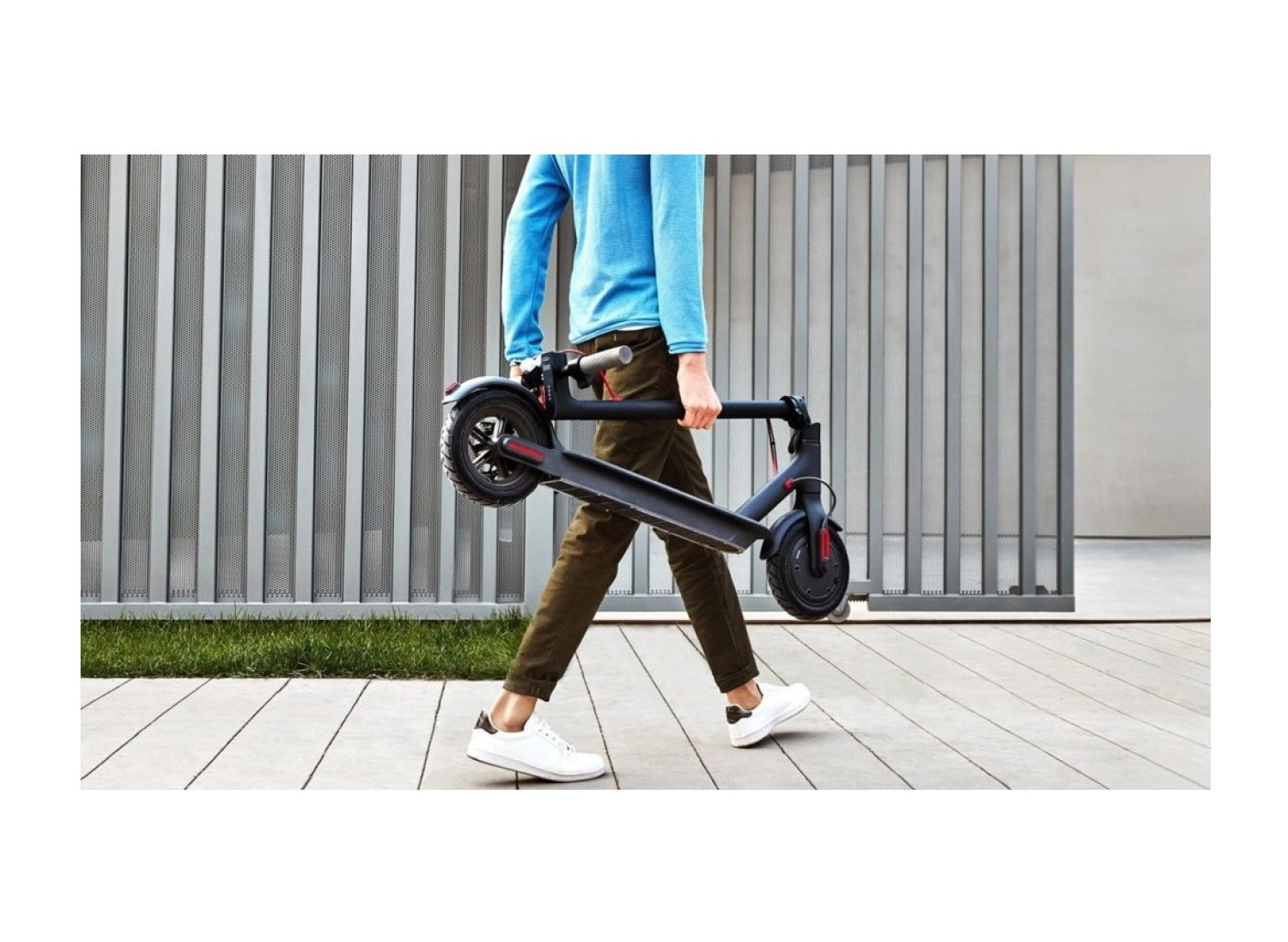 Xiaomi Mijia M365 Elektrikli Scooter - Siyah - Görsel 5