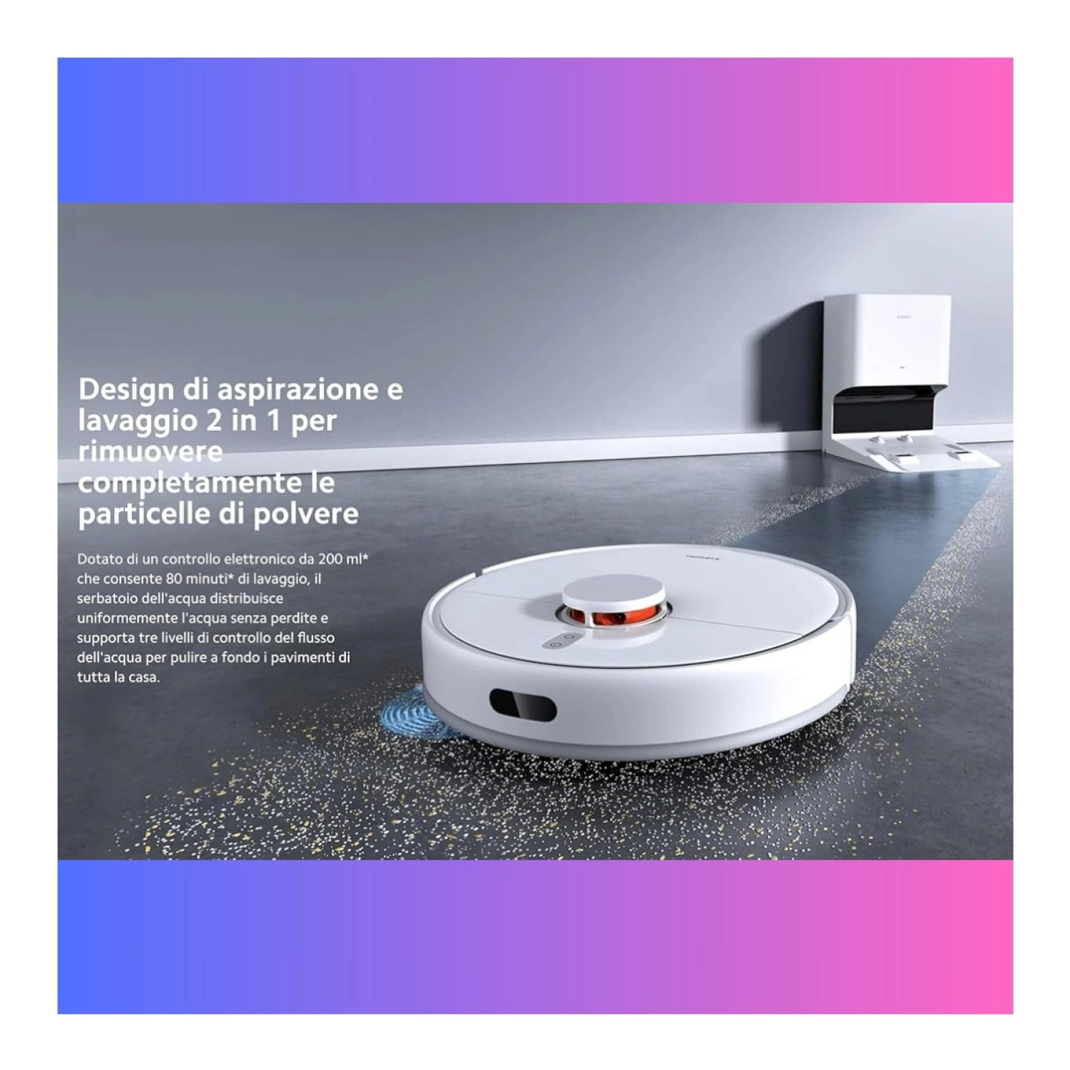 Xiaomi Robot Vacuum Çöp Istasyonlu Akıllı Robot Süpürge - Görsel 3