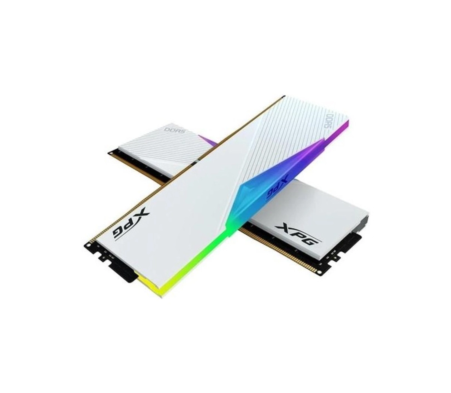 Xpg 64Gb (2X 32Gb) Ddr5 6000Mhz Cl30 Rgb Dual Kıt Pc Ram Lancer Beyaz Ax5U6000C3032G-Dclarwh ürün görseli