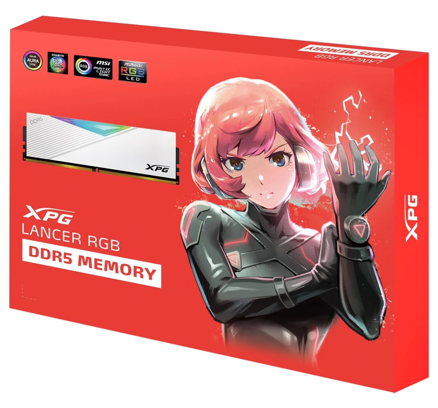 Xpg Lancer Rgb 32Gb (2X16) Ddr5 7200Mhz Cl34 Ax5U7200C3416G-Dclarwh Beyaz Dual Kit Ram - Görsel 5