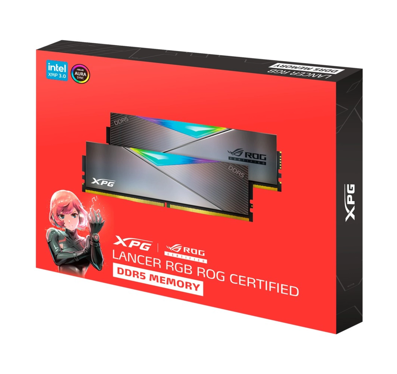 Xpg Lancer Rog 32Gb (2X16) 6600Mhz Ddr5 Ram Ax5U6600C3216G-Dclarrog - Görsel 5