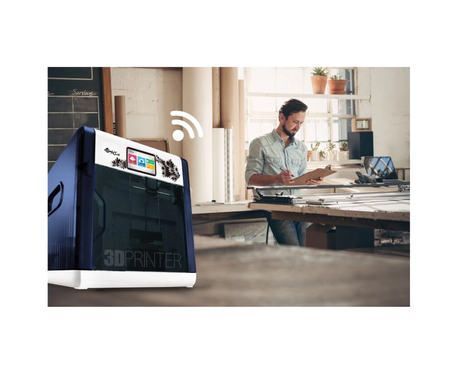 Xyz Printing Da Vinci 1.1 Plus Wireless 3D Yazıcı - Görsel 5