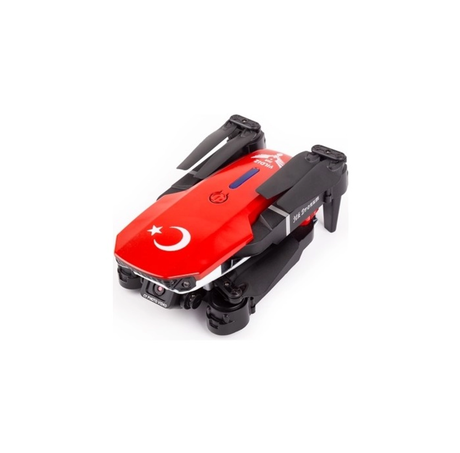 Yıldız İha İlk Dronum Katlanır Çift Kameralı Tek Tuşla Iniş Kalkış Başlangıç Drone Modeli - Görsel 5