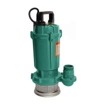 Yıldız Su Qdx1.5-25-0.55F 0.75 Hp Döküm Gövdeli Flatörlü Temiz Kirli Atık Su Dalgıç Drenaj Pompası