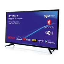 Yumatu 43" 109 Ekran Uydu Alıcılı Full Hd Smart Android 11.0 Led Tv