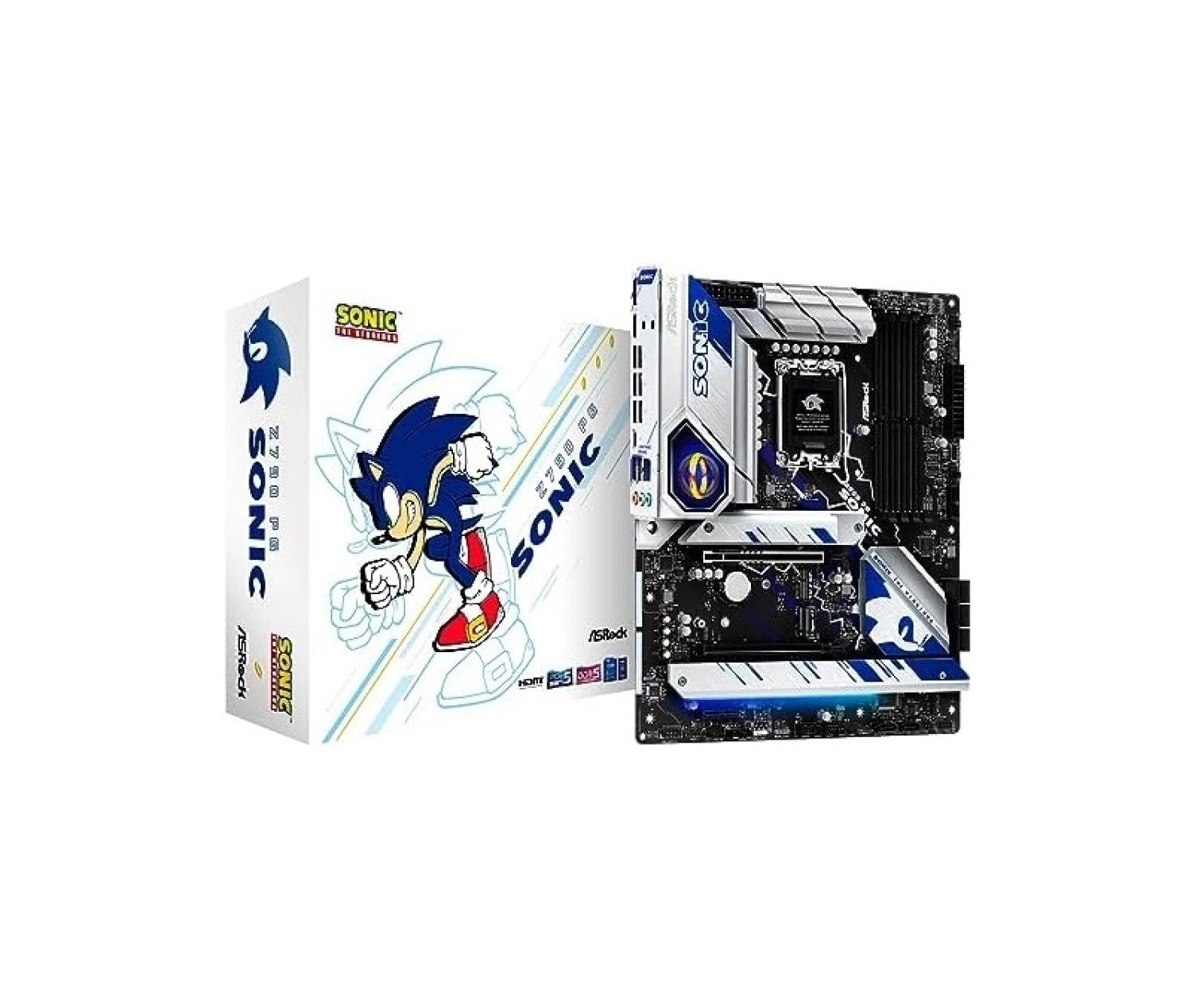 Z790 Phantom Gaming Sonic Rgb Atx Anakart Intel Lga1700, Dd5, 5X M.2 Ssd, 8K 60Hz, Usb Type-C - Görsel 3