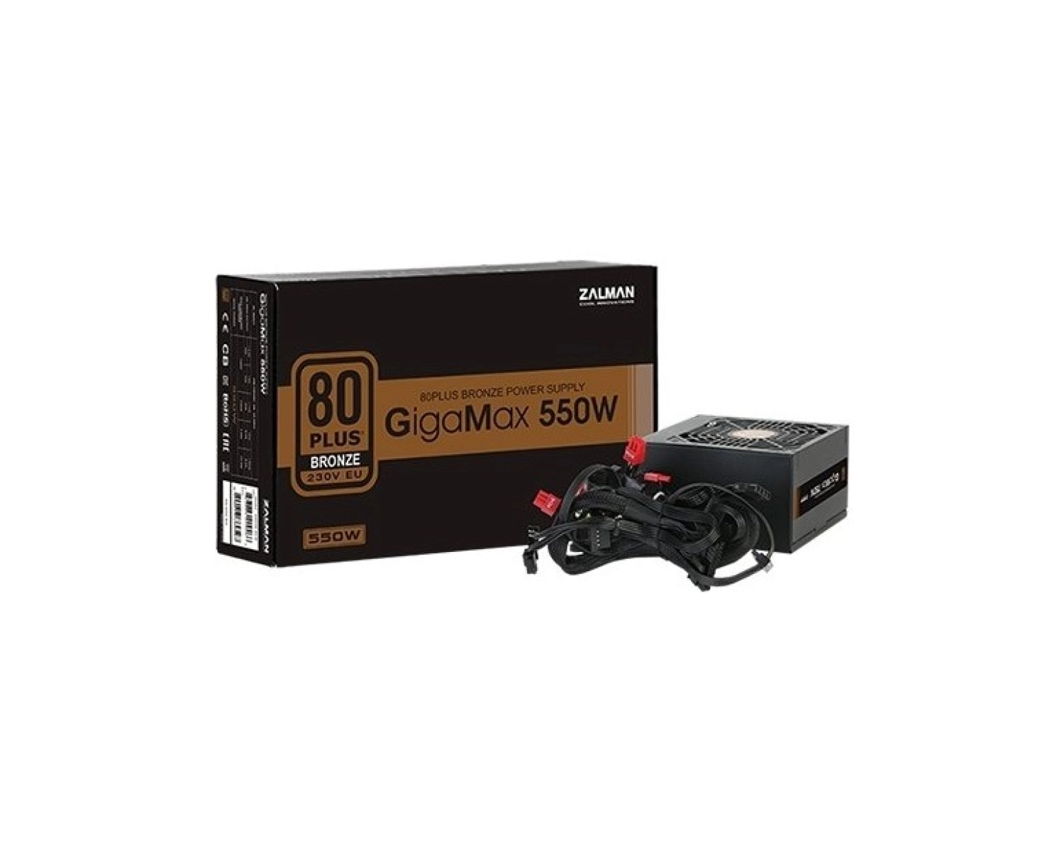 Zalman Zm550-Gvii 550W 80+Bronze Güç Kaynağı ürün görseli