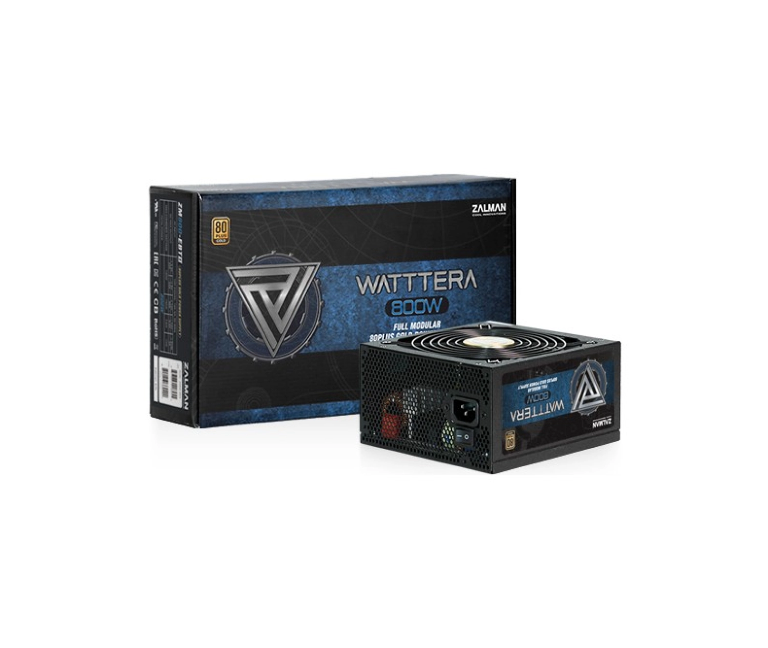 Zalman Zm800-Ebtii(Watttera800W) +80 Plus Gold Yüksek Koruma Devre Tasarımı Güç Kaynağı - Görsel 4