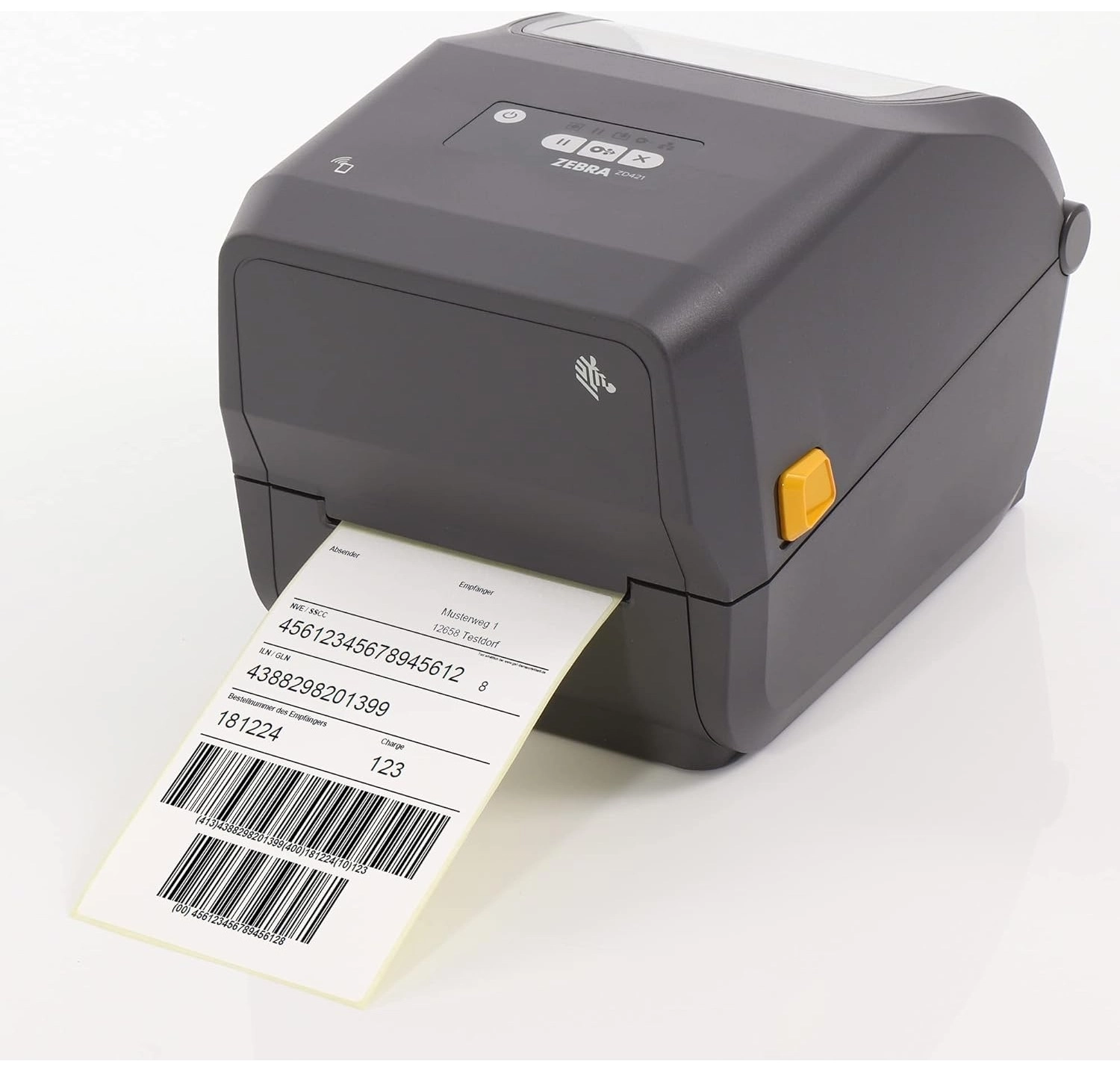 Zebra Zd4A042-30Ee00Ez Zd421T - 203 Dpi, Usb, Ethernet, Btle5 ürün görseli