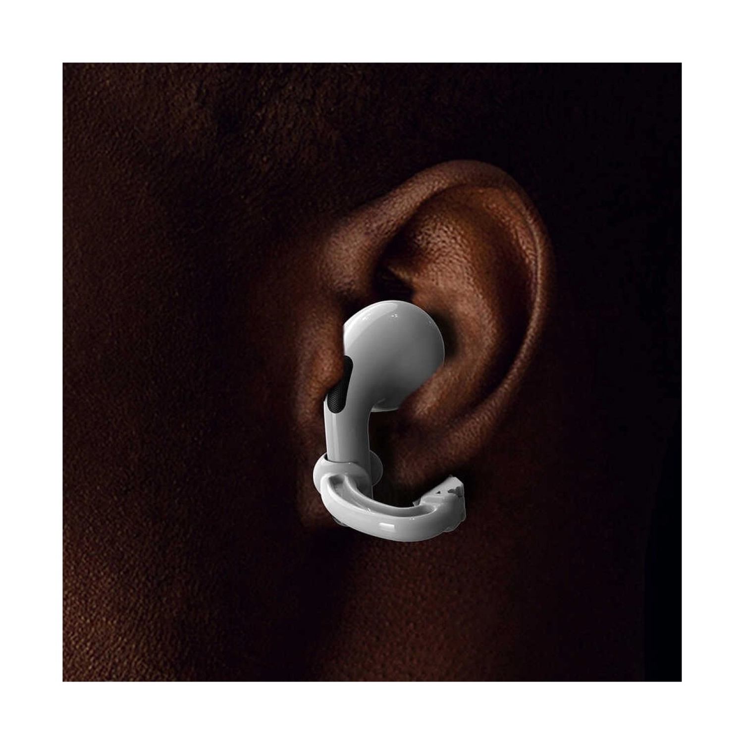 Zore Air Pods Earhook Kulaklık Tutucu Aparat-Renksiz - Görsel 3