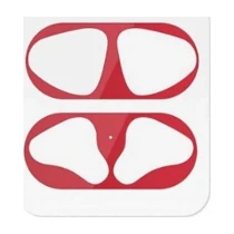 Zore Airpod Kir Önleyici Sticker, Kırmızı