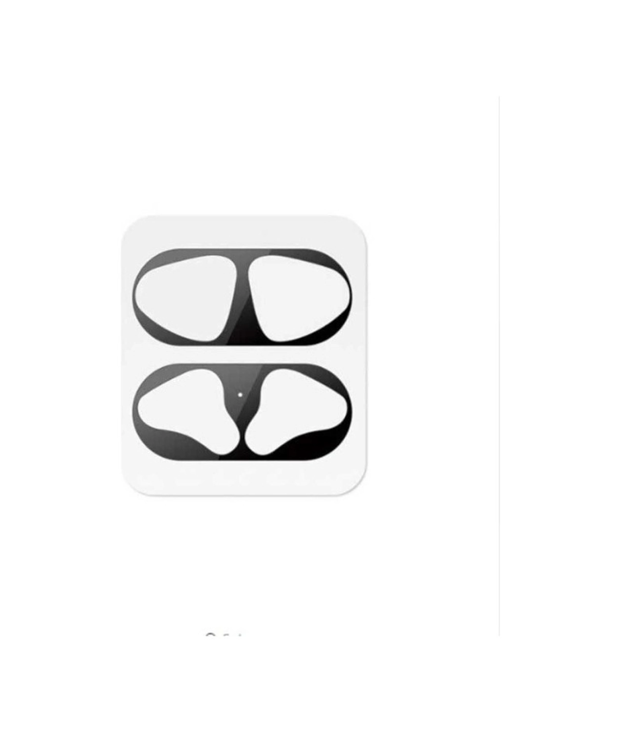 Zore Airpod Kir Önleyici Sticker, Siyah ürün görseli