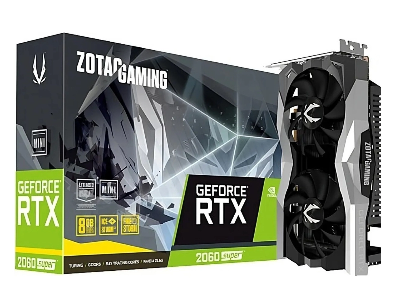 Zotac Geforce Rtx 2060 Super Mını 8Gb Gddr6 256Bit Dx12 Nvidia Ekran Kartı ürün görseli