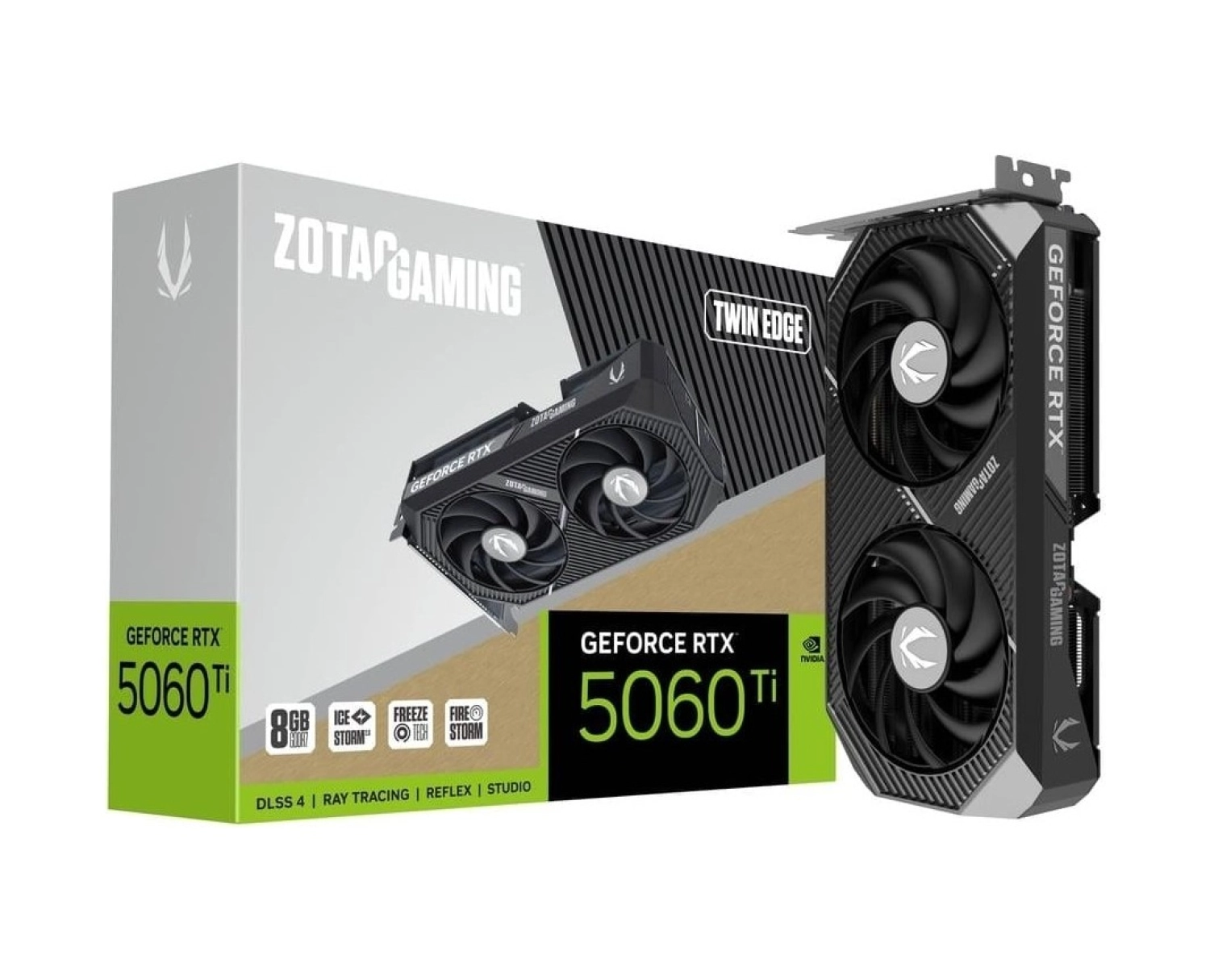 Zotac Geforce Rtx 5060 Tı Gaming Twın Edge 8Gb Gddr7 128Bit Dlss 4 Ekran Kartı ürün görseli