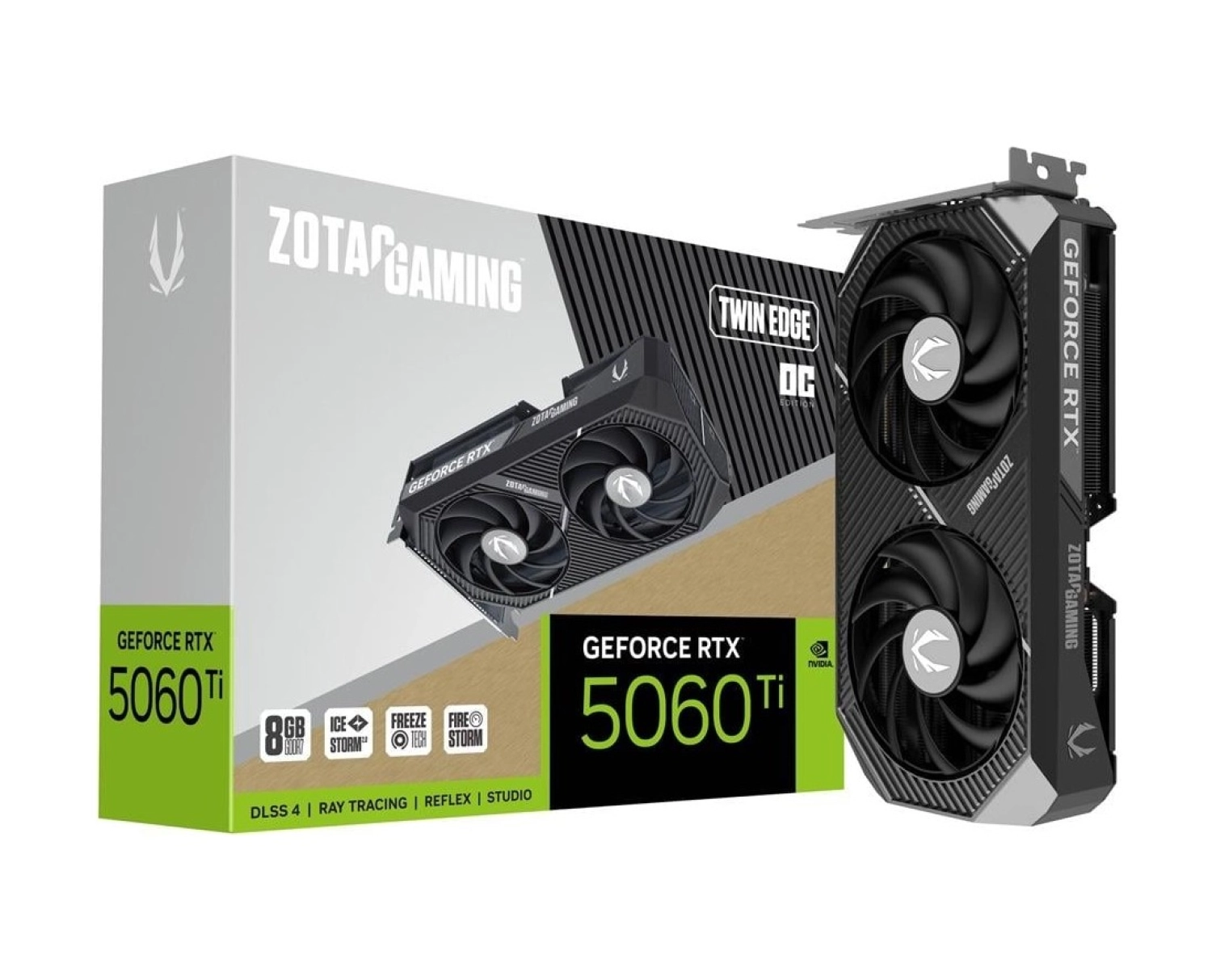 Zotac Geforce Rtx 5060 Tı Gaming Twın Edge Oc 8Gb Gddr7 128Bit Dlss 4 Ekran Kartı ürün görseli