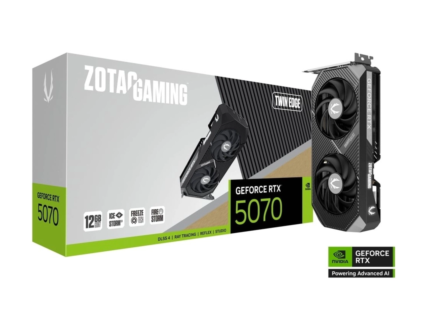 Zotac Geforce Rtx 5070 Twın Edge 12Gb Gddr7 192Bit Dlss 4 Ekran Kartı ürün görseli