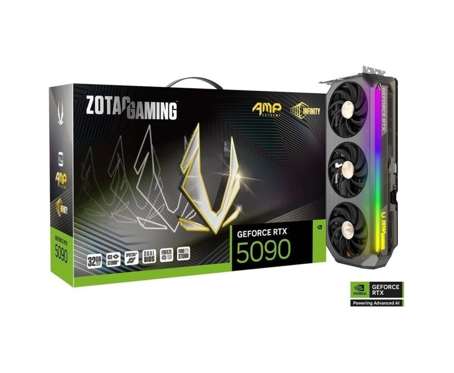 Zotac Geforce Rtx 5090 Gaming Amp Extreme Infınıty 32Gb Gddr7 512Bit Dlss 4 Ekran Kartı ürün görseli